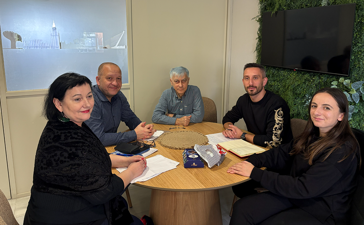 Meeting with the Euromind office manager