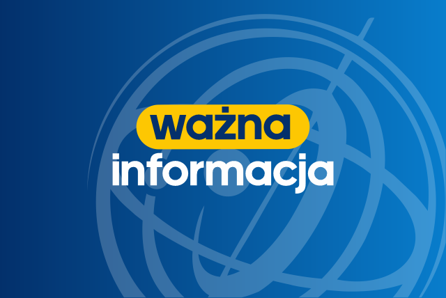 ważna informacja