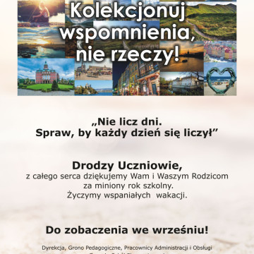 uroczystość zakończenia roku szkolnego 2022/23